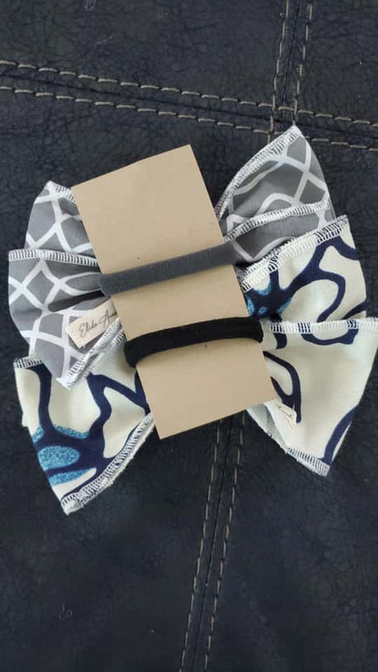 Par de lazos en tela